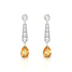 Favor | Boucles d'oreilles Citrine Poire
