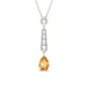 Favor | Pear Citrine Pendant
