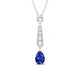 Favor | Pear Sapphire Pendant