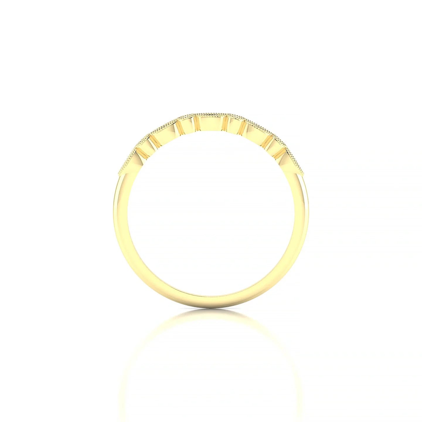 Finesse | 18k Yellow Gold 3 x 1.5 mm Marquise Sapphire Ring
