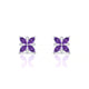 Flare | Marquise Amethyst Earrings