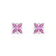 Flare | Boucles d'oreilles Saphir Rose Marquise
