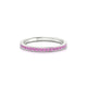 Fusion | Bague Saphir Rose Rond