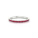 Fusion | Round Ruby Ring