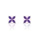 Glimpse | Boucles d'oreilles Améthyste Marquise
