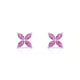 Glimpse | Boucles d'oreilles Saphir Rose Marquise