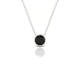 Glow | Round Black Diamond Pendant