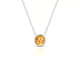 Glow | Pendentif Citrine Ronde