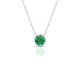 Glow | Round Emerald Pendant