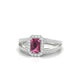 Grace | Emerald Rhodolite Ring