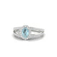 Grace | Bague Aigue-marine Ovale