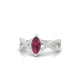 Haze | Bague Rhodolite Marquise