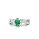 Haze | Oval Emerald Ring