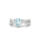 Haze | Bague Aigue-marine Poire