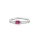 Horizon | Oval Rhodolite Ring