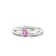 Interlude | Pear Pink Sapphire Ring