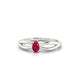 Interlude | Pear Ruby Ring