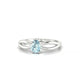Interlude | Pear Aquamarine Ring