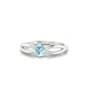 Interlude | Bague Aigue-marine Ronde