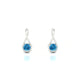 Loop | Boucles d'oreilles Topaze Ronde