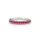 Lustre | Round Ruby Ring