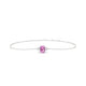 Mirage | Bracelet Saphir Rose Émeraude