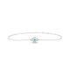 Mirage | Bracelet Aigue-marine Ovale