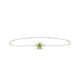 Mirage | Bracelet Péridot Ovale