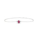 Mirage | Bracelet Rhodolite Ovale