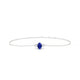 Mirage | Bracelet Saphir Ovale