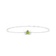 Mirage | Pear Peridot Bracelet