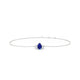 Mirage | Bracelet Saphir Poire