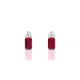 Mirage | Boucles d'oreilles Rubis Émeraude