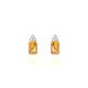 Mirage | Boucles d'oreilles Citrine Émeraude