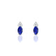 Mirage | Boucles d'oreilles Saphir Ovale