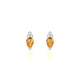 Mirage | Boucles d'oreilles Citrine Poire