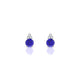 Mirage | Boucles d'oreilles Tanzanite Ronde