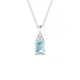 Mirage | Pendentif Aigue-marine Émeraude