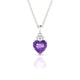 Mirage | Heart Amethyst Pendant