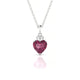 Mirage | Heart Rhodolite Pendant