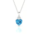 Mirage | Heart Topaz Pendant