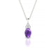 Mirage | Oval Amethyst Pendant
