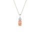 Mirage | Oval Morganite Pendant