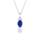 Mirage | Pendentif Saphir Ovale