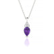 Mirage | Pear Amethyst Pendant