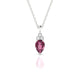 Mirage | Pear Rhodolite Pendant
