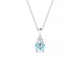 Mirage | Pendentif Aigue-marine Ronde