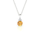 Mirage | Round Citrine Pendant