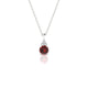 Mirage | Pendentif Grenat Rond