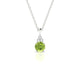 Mirage | Pendentif Péridot Rond